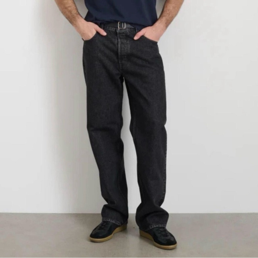 NEW Size 32 Mens Alex Mill Relaxed Straight 5 Pocket Cotton Jean Vintage Black